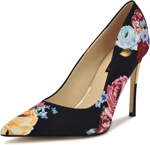 Nine West Women's Fresh Pump, Dark Blue Velvet 400, 9.5 in Saudi Arabia