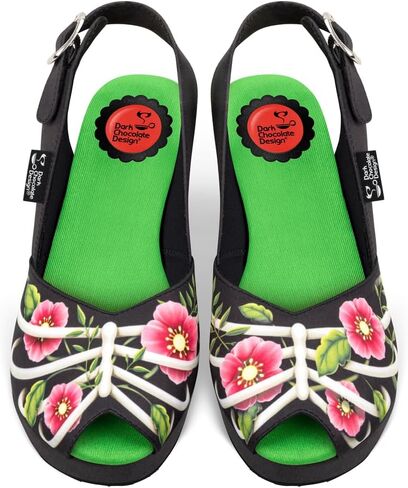 Hot Chocolate Design Chocolaticas Autumn Delight Women's Sandals Multicoloured HCD 40 in Saudi Arabia