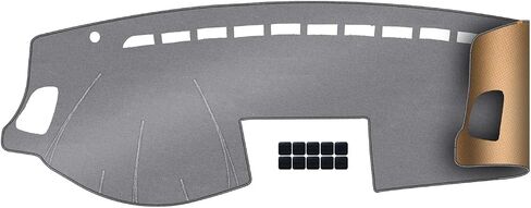 Upgrade Dacron Dashboard Cover Fit for 2003 2004 2005 2006 2007 2008 2009 Toyo-ta 4Runner Effective Anti Glare, Reduce Reflection, Sun Protection, Dust Proof, UV-Proof -Grey in Saudi Arabia