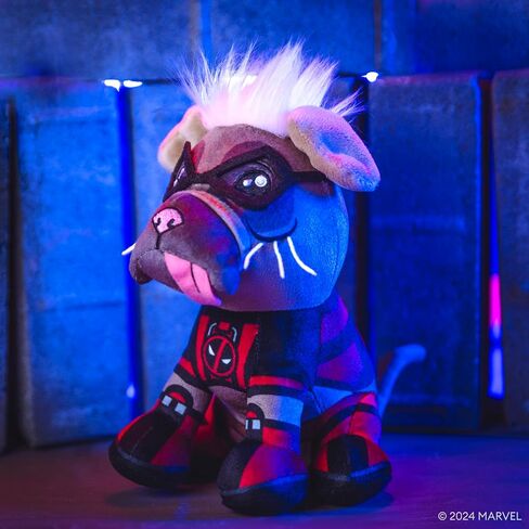 المخلوقات المبيضة Marvel Deadpool 3 Dogpool 8 "Kuricha Sitting Plush- Tove Chibi مستوحى in Kuwait