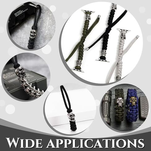UNICRAFTALE 8pcs Gunmetal Skull Beads Stainless Steel Skull Head Beads Retro Skull Style 2mm Hole Metal Skull Spacer Beads for Jewelry Findings Making (STAS-UN0043-83-US12) in Saudi Arabia