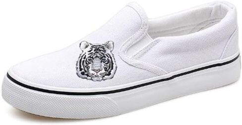 1 PCS Tiger Head مثيرة للاهتمام رسومات تصحيح الحديد المزيف على الخياطة على الشعار (2.7x2.6 بوصة) in Kuwait