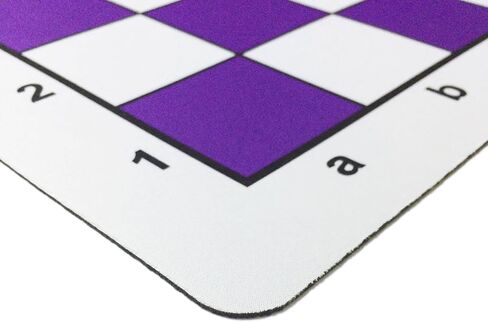 نحن ألعاب Mousepad Chess Board 20 in. مع تصميم الحبوب الخشبية الواقعية - حصيرة شطرنج البطولة الممتازة ، لوحة شطرنج مثالية للبالغين in Kuwait