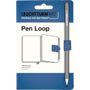 LEUCHTTURM1917 Self Adhesive Pen Loop Elastic Pen Holder (Denim)