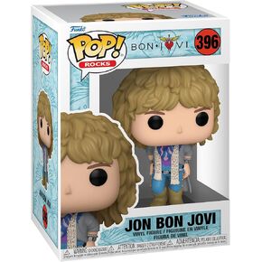 Funko POP! Rocks: Jon Bon Jovi Jovi - (1980's) - Collectable Vinyl Figure - Gift Idea - Official Merchandise - for Kids & Adults - Music Fans - Model Figure for Collectors and Display