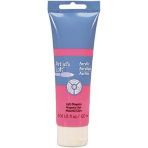 Artist's Loft Acrylic Paint, 4 oz (Lite Magenta)