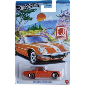 Hot Wheels 1968 Mazda Cosmo Sport, J-Imports 1/5 [Orange]