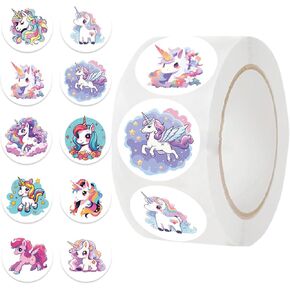 500 Pcs Cute Frog Stickers Roll,1 Inch 10 Designs Frog Theme Sticker for Party Favors Supplies Envelope Seals Gift Card Gift Box Decoration (Frog)