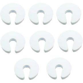 maydahui 8 pcs أصابع قرص حراس الطفل مراجعة الأبواب الإضافية الناعمة الدائمة سدادة الباب سدادة سدادة الأبواب تصفيف تصميم أنيق لحماة أصابع سلامة الطفل