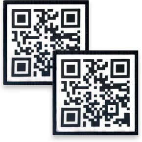Rick Roll Morale Patch, QR Code Meme [2-Pack] Funny Tactical Backpack Patches | Military PVC Cool Patch for Chest Pack, Hat, Dog Harness | Hook and Loop Patches, Molle Accessories