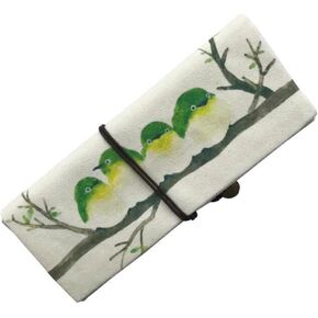 TOIM CUTE CANVAS PEN PENCIMERY STANTERY CASE RETRO Personalized Multi-Functional Pencil Bag Pencils Case Pencil Roll Pecout Reld in Kuwait