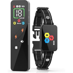 Dogs Shock Collar - 2625 Ft Dog Training Collar with Remote Control, IP67 Waterproof E-Collar for Dogs Training. E-Collar with 4 Training Modes for Small Medium and Large Dogs
