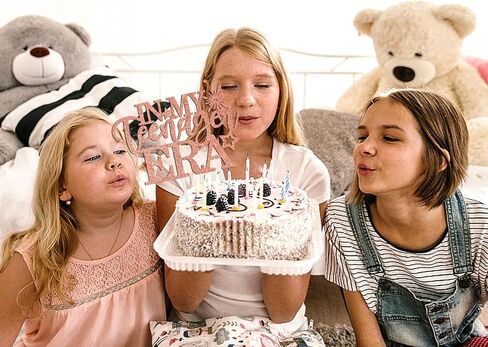in My Teenager Era Cake Topper,Official Teen/It's My Time/Hello 13, Funny 13th Birthday Party Decorations Supplies for Boys Girls, Rose Gold Glitter in Saudi Arabia