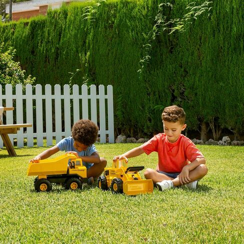 Tonka Retro Collector's Edition - Made with 2X More Steel, Kids Construction Toy, Metal Truck, Toy Truck for Boys and Girls, Kids, Toddlers, Ages 3+, Mighty Dump Truck - Amazon Exclusive in Saudi Arabia