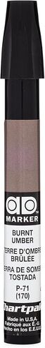 AD Marker The Original Chartpak, Tri-Nib, Burnt Umber, 1 Each (P71) in Saudi Arabia