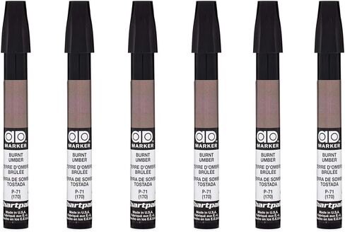AD Marker The Original Chartpak, Tri-Nib, Burnt Umber, 1 Each (P71) in Saudi Arabia