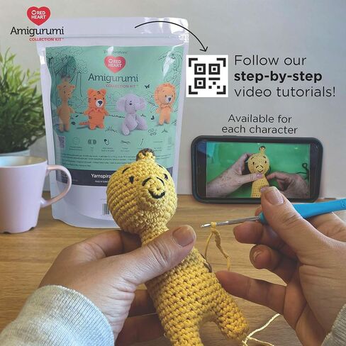 Red Heart Amigurumi Safari Kit in Saudi Arabia