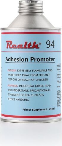 Realth Adhesion Promoter 250ml 1 Pack, Tape Primer Increase Adhesion for Acrylic Metalworking Double Sided Mounting Tape Automotive Molding Tape (AP-94250) in Saudi Arabia
