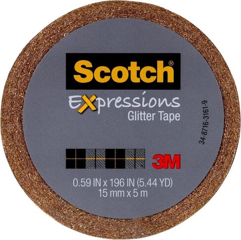 Washi Tape Glit Gold .59In in Kuwait