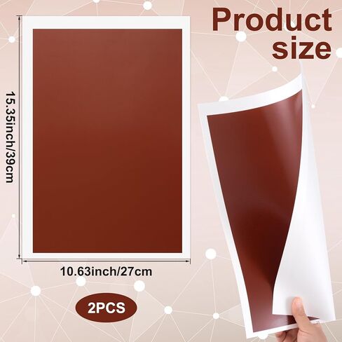 2 PCS Laser Engraving Marking Paper, 39 x 27 cm Laser Color Engraving Paper for Metal, Glass, Ceramics - Purple Blue in Kuwait