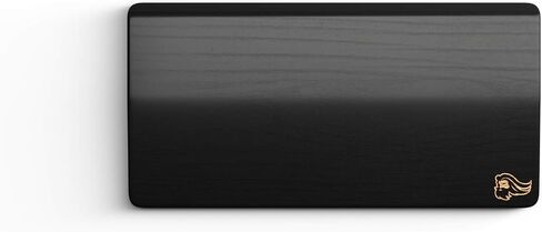 GLORIOUS Gaming Wooden Keyboard Wrist Rest (Compact) - White Ash Wood, Medium-Coarse Grain, Smooth Surface, Sweat & Oil Resistant, Easy Clean, Anti-Slip Rubber Base, 13" x 4" x 0.79" - Onyx in Kuwait