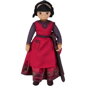 Disney Store Official Dahlia Plush Doll from Wish - 17-Inch Soft Toy - Detailed Character Design for Wish Movie Fans & Collectors