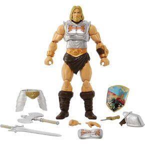 Masters of the Universe Masterverse Battle Armor He-Man Action Figure with Accessories, 7-inch Motu Collectible Gift
