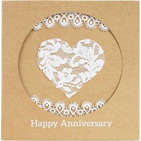13 Year Anniversary Card, Lace Gifts For 13 Year Marriage, 13th Anniversary Card Gifts For Her, Him Couple, Him, Her, Husband, Wife, Men, Women, Present For Lace Traditional Wedding