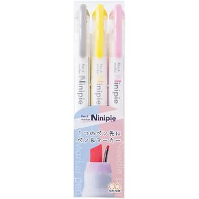 Sunstar Pen and Marker Ninipie, 3 Colors Set(S4539648)