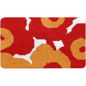 DOAGEAS Latch Hook Rug Kits for Adults Beginners DIY Rectangle Crochet Rug Making Kit Pre-Printed Canvas Handmade Craft Cushion Tapestry for Home Decor Gifts for Christmas Valentines Birthday