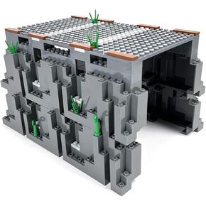 City Train Track Building Block Accessories, Train Track Accessories and Railway Track Expansion are Compatible with All Major Brands (Two Way Track Change)