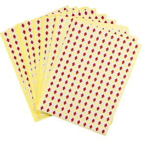 4950 Pcs Round Arrow Stickers Red Arrow Dot Stickers Self Adhesive Defect Indicator Small Arrow Stickers Labels Multipurpose Arrow Signs for Products Inspection, Inventory Organizing, DIY