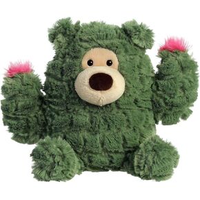 Aurora® Whimsical Cactus Kingdom™ Cactus Bear™ Stuffed Animal - Aesthetic Appeal - Comforting Cuddles - Green 7.5 Inches