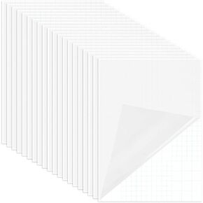 MIDELONG Self Adhesive Laminating Sheets, 8.3 x 11.7 Inches Clear Laminating Sheets No Heat No Machine Needed Self Sealing Laminate Sheets, 20 Sheets