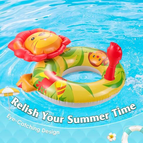 HeySplash Mermaid Pool Float, Mermaid Tail Shaped Pool Swimming Float Tube Ring Floatie, Water Fun Beach Party Swimming Pool Toys for Kids Adults Water Activities, 70cm Diameter, Rose Gold + Blue in Saudi Arabia