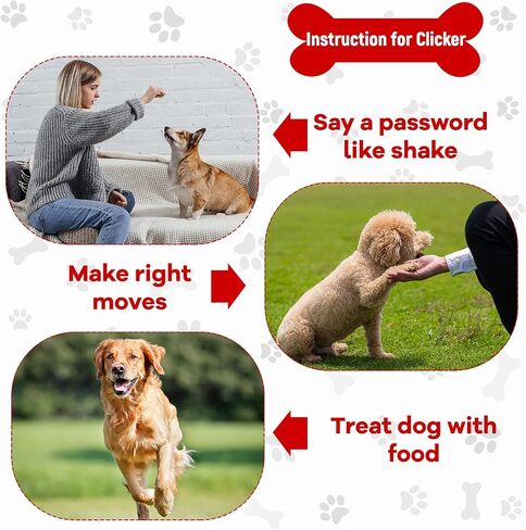 frienda 18 قطعة تدريب الكلاب الفرس ، PET تدريب السلوك الفقرات مع حزام معصم للكلاب CATS جرو الطيور الخيول (متعددة الألوان) in Kuwait