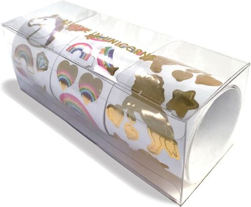 Mrs. Grossman's All Heart Gift Box with 3 Sticker Rolls Including Over 175 Heart Stickers in 3 Different Sizes - Premium Finish for Collecting, Scrapbooking and Decoration, Kids and Adults in Kuwait
