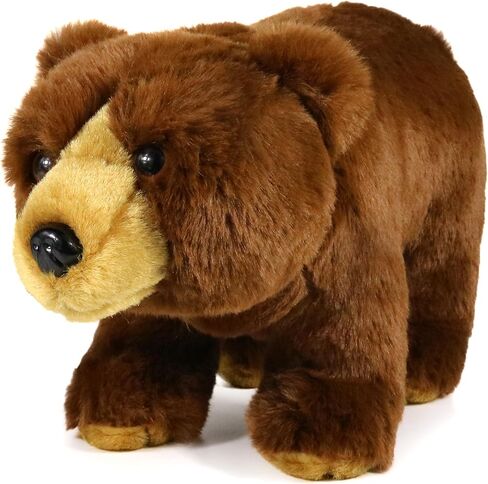 Ice King Bear Realistic Brown Bear Stuffed Animal Plush Toy 12 Inches (Original) in Saudi Arabia