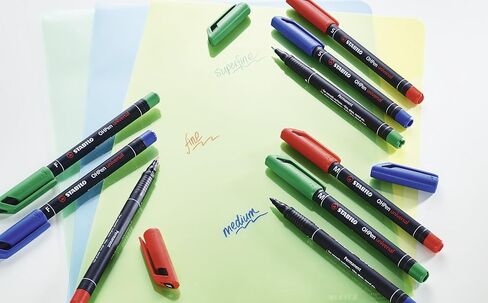 STABILO OHpen Universal Pen, Permanent, 1mm, Black (Model: 843/46) in Saudi Arabia