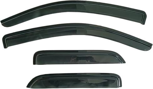 Sun/Rain Guards Window Visors Wind Deflector Compatible with 2007-2013 Chevy GMC 1500/2500 Crew Cab Pickup/SUV Wind Deflector 4pc 94515 in Saudi Arabia