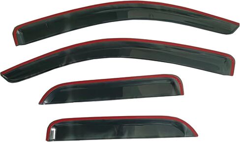 Sun/Rain Guards Window Visors Wind Deflector Compatible with 2007-2013 Chevy GMC 1500/2500 Crew Cab Pickup/SUV Wind Deflector 4pc 94515 in Saudi Arabia