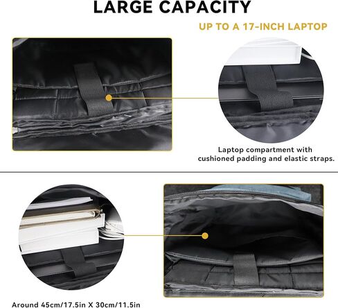 حقيبة الظهر Zavothy Laptop Backpack للنساء الرجال يسافرون على ظهر حقيبة الظهر على ظهر حقيبة ظهر للنساء للنساء الأسود in Kuwait