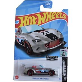 Hot Wheels Zamac '15 Mazda MX-5 Miata, HW Modified 5/5 [Silver] 114/250