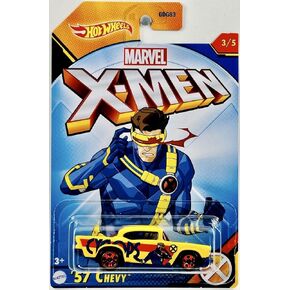 Hot Wheels X-Men Diecast 2023 (Cyclops '57 Chevy 3/5)
