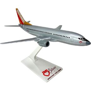 Flight Miniatures Southwest Silver One 737-300 1:200 Scale Display Model w/Stand