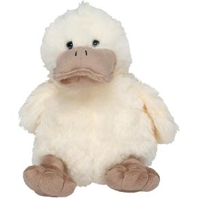 WISHPETS 10" Sitting Creamy Duck Stuffed Animal Plush Toy