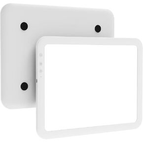 Rechargeable Super Bright Light pad A4 with Padded Case,6 Level Dimming Light Board for Weeding Vinyl,3 Color Temperatures Light Table,Light Box for Tracing, Diamond Painting