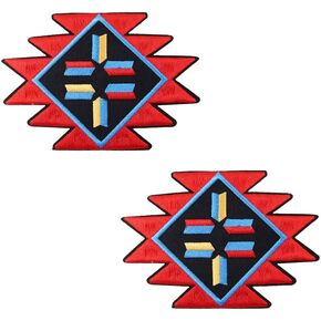 Native American Indian Southwest Embroidered Iron on Patches