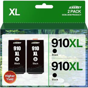 910XL Ink 910XL Ink Cartridges Printers Replacement for 910XL Ink Cartridges Combo Pack Work for OfficeJet 8010 8020 Series Pro 8020 8030 Series, 4-Pack, Black Cyan Magenta Yellow
