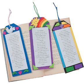 Lord's Prayer Bookmark Craft Kit - Crafts for Kids and Fun Home Activities